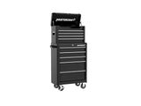 Mastercraft 4-Drawer Tool Storage Chest with Liners, Black, 24-in