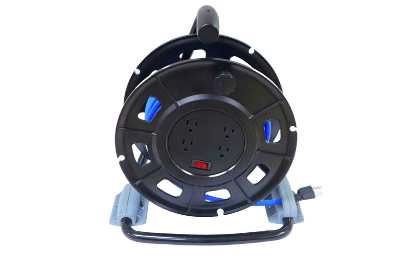 Mastercraft 50-ft 14-Gauge Black Cord Reel with Stand K1