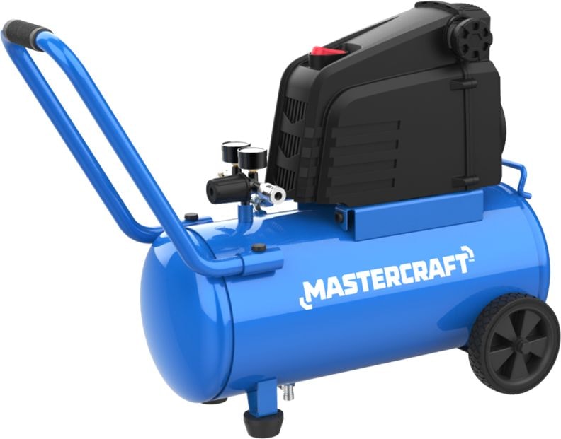 Mastercraft 8-Gallon Oil-Free Portable Air Compressor, 150 PSI, 1.5 HP B8