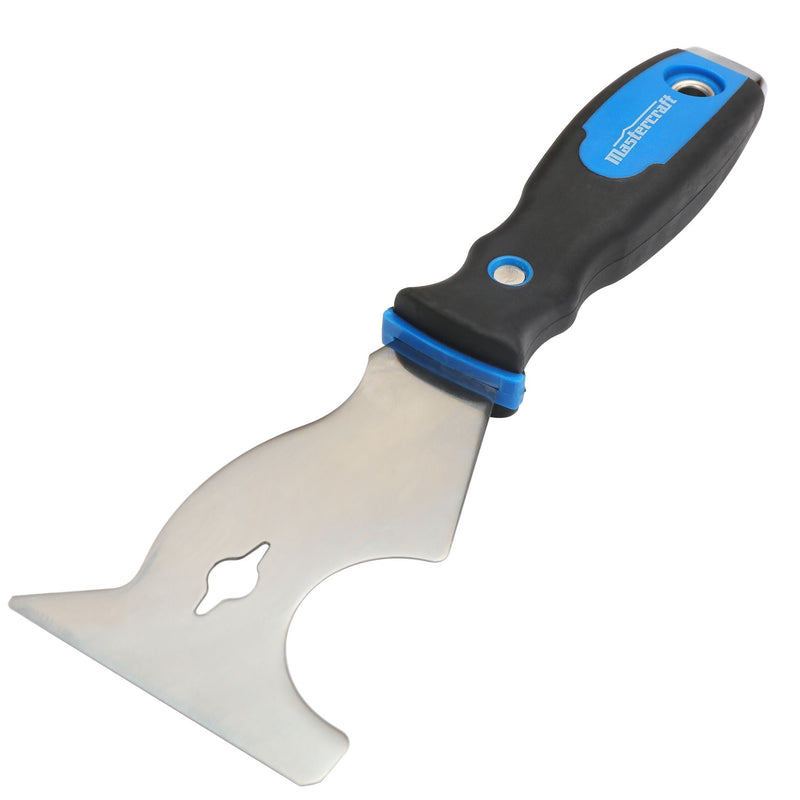 Mastercraft 9-in-1 Multi-Functional Carbon Steel Paint Scraper/Can Opener/Putty Knife Tool O3