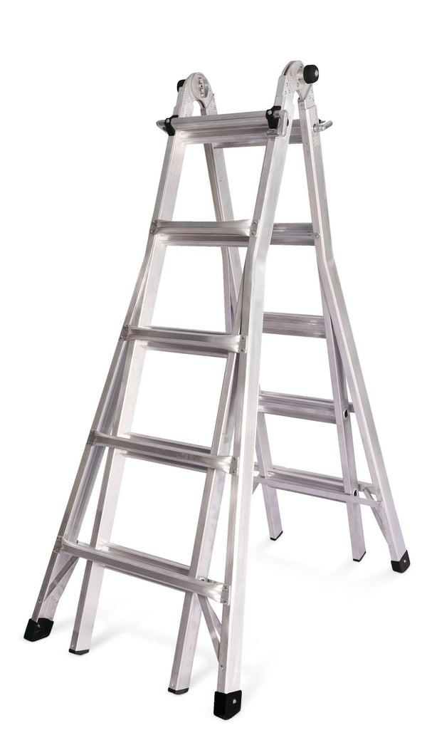 Mastercraft CSA Grade 1 Aluminum Multi-Task Ladder, 21-ft, 250-lb D7