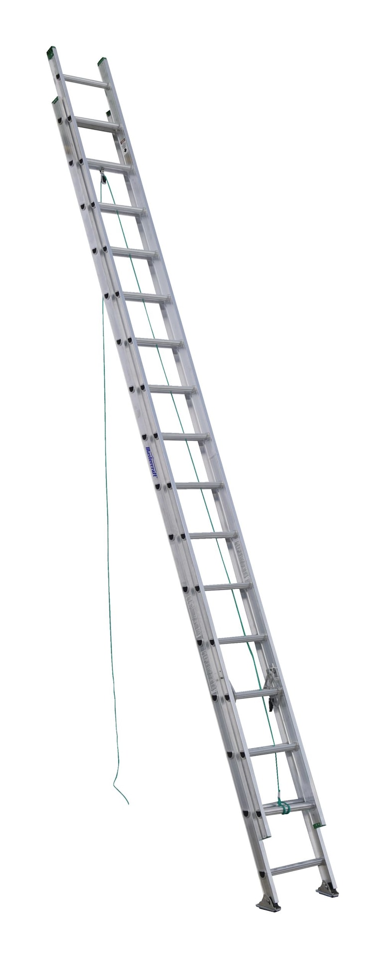 Mastercraft Grade 2 Aluminum Extension Ladder, 225-lb, 32-ft H8