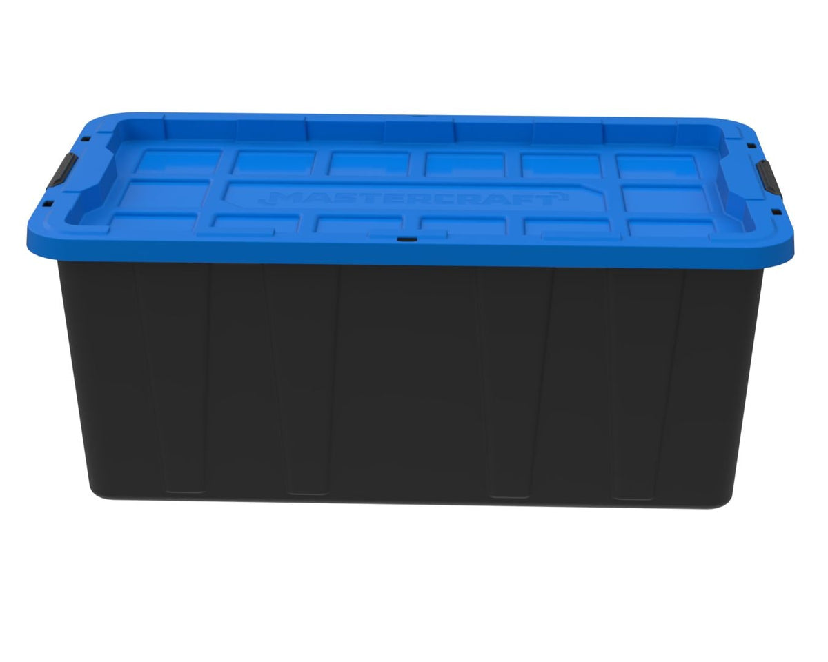 Mastercraft Heavy-Duty Easy Grip Latching Tote, 151.6-L