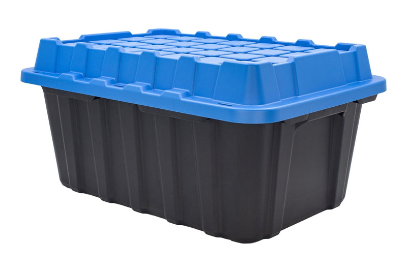 Mastercraft Heavy-Duty Polypropylene Tote with Domed Lid, 88-L E4