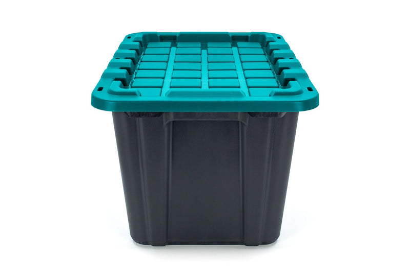 Mastercraft Heavy-Duty Storage Tote, 102-L, Teal P7