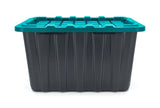 Mastercraft Heavy-Duty Storage Tote, 102-L, Teal