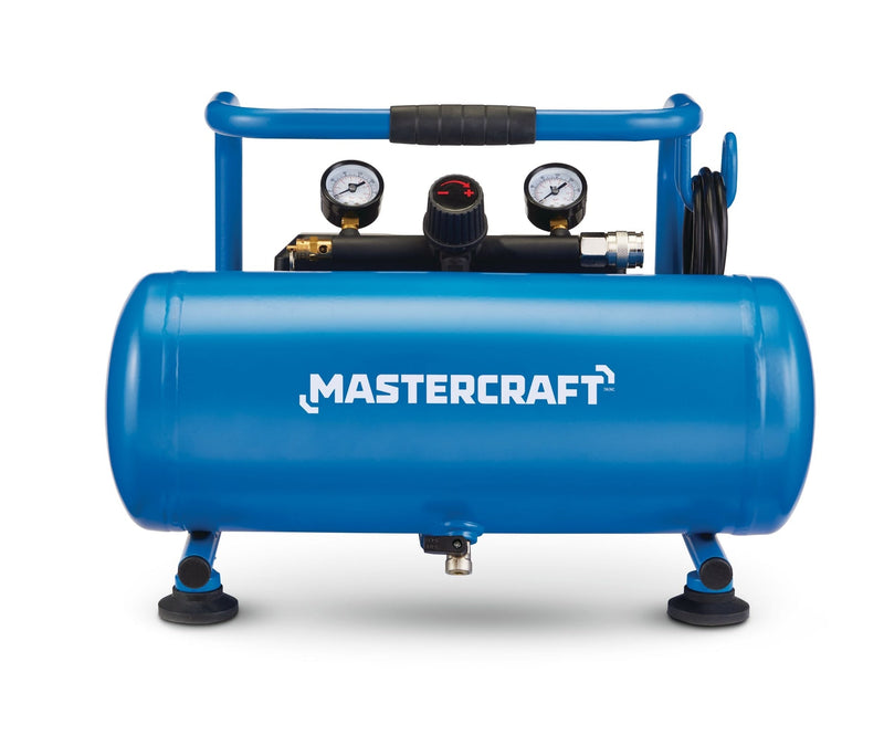 Mastercraft Oil-Free Portable Trim 2-Gallon Air Compressor L4