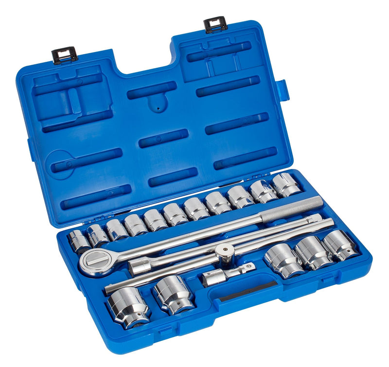 Mastercraft Socket Set 20-pc, 3/4-in Drive, SAE, Steel, Chrome O8