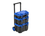 Mastercraft Stax Tool Storage Set with Auto-Locking Mechanism, 3-pc
