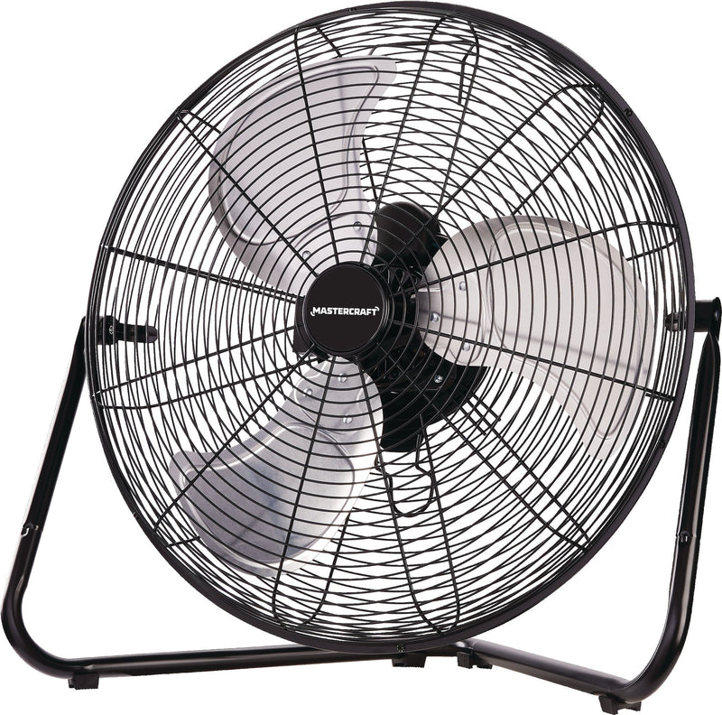 Mastercraft Vertical-Tilt Portable Floor Fan, 3-Speed, Black, 20-in, NOMA Oscillating Tower Fan, Remote Control, 3-Speed, White, 45-in, NOMA 7K... U4