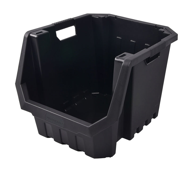 Mastercraft Wall Mountable Multi-Purpose Stacking Bin, 60-L Y3