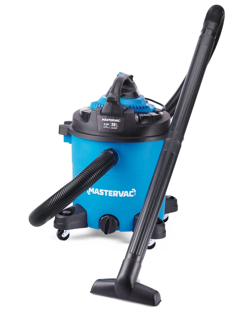 Mastervac VBVA1010PF 4.0 Peak HP Wet/Dry Shop Vacuum with Detachable Blower, 37-L N4