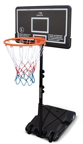 Matrix 4-in-1 Jr Portable Adjustable Basketball Backboard System with Wheels M2