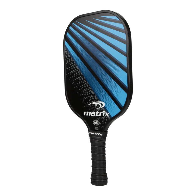 Matrix Graphite Carbon Fibre High-Strength Pickleball Paddle/Racket, USAPA Approved, Black E3
