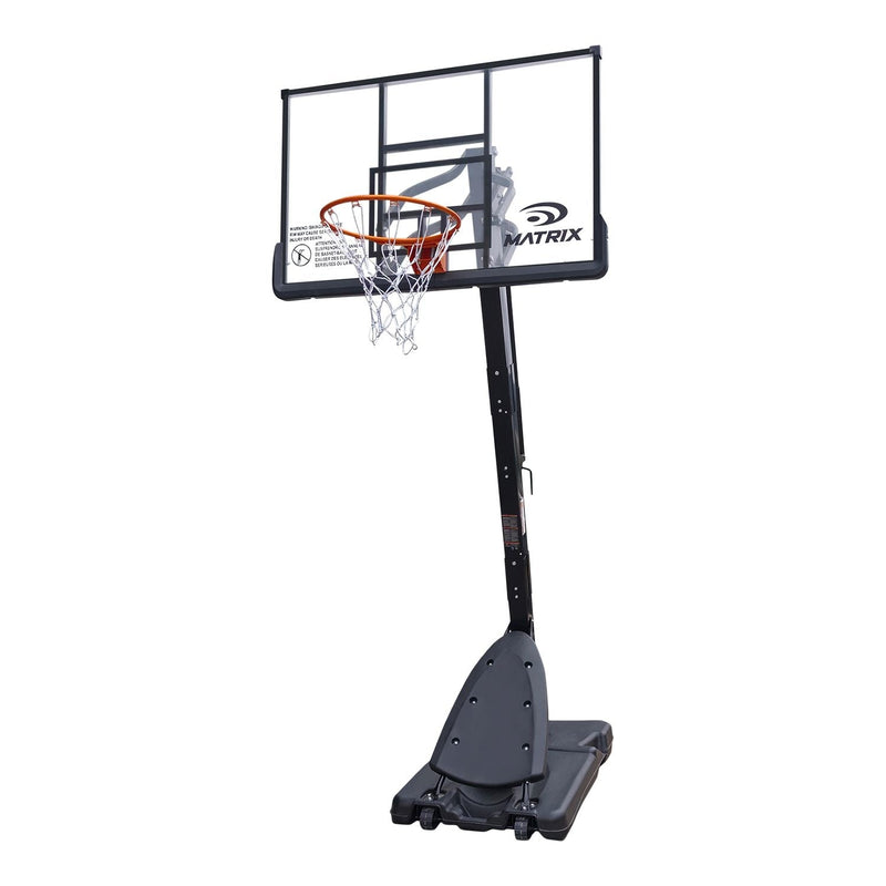 MATRIX Portable Adjustable Basketball System, 54-in I5