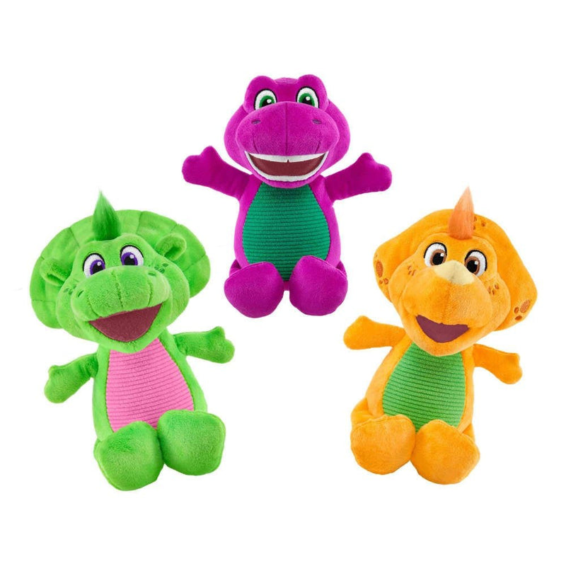 Mattel Barnie Basic Plush Toy, 8-in, Assorted Colours H8