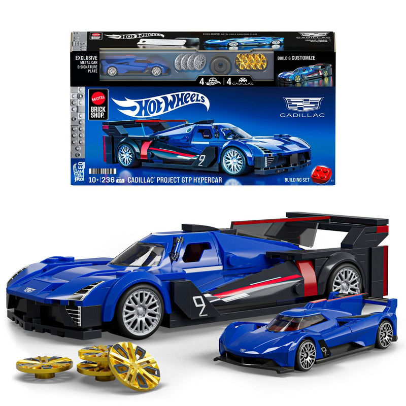 Mattel Brick Shop Hot Wheels Cadillac Project GTP Hypercar Z9