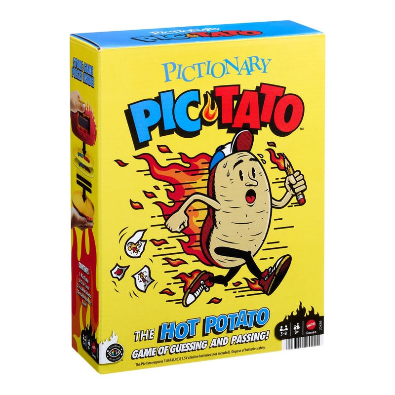 Mattel Pictionary Pic-Tato Musical Hot Potato Game for Ages 8+ M1