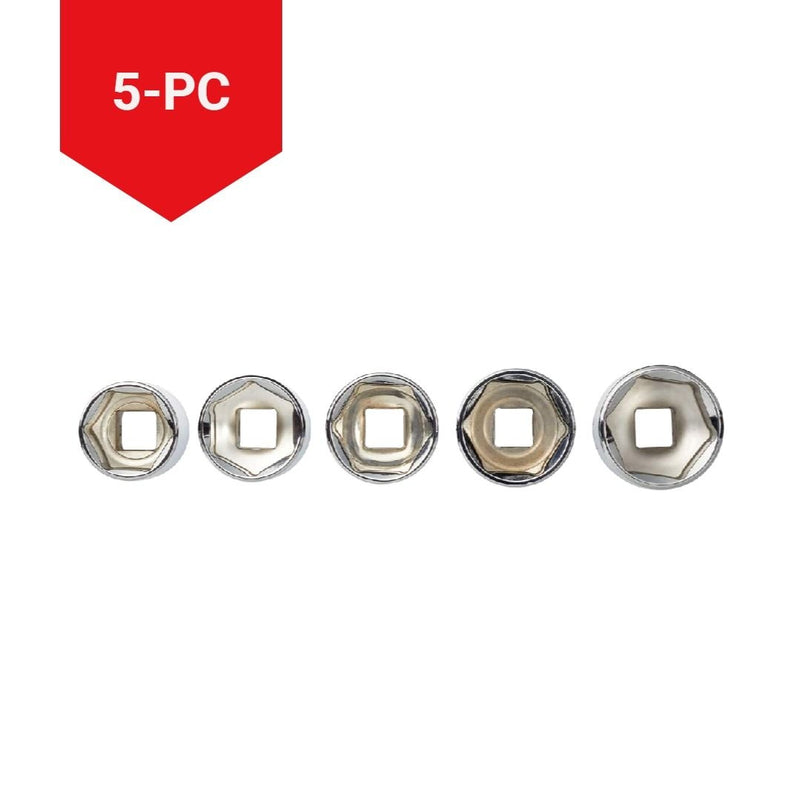 MAXIMUM 1/2-in Drive XL Socket Set, SAE, 5-pc F9