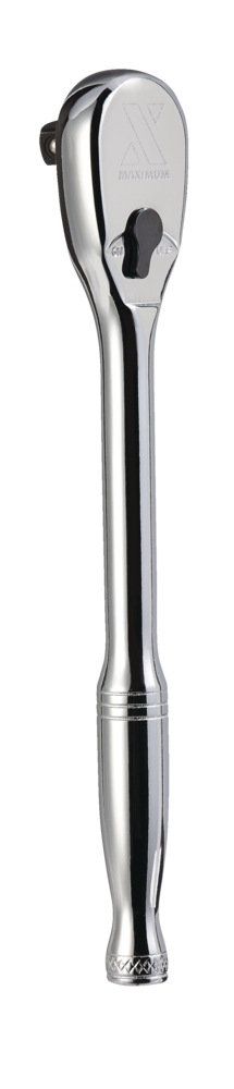 MAXIMUM 1/4-in Drive 90-Tooth Ratchet, CRV, Nickel-Chrome Plating, 6-in D8