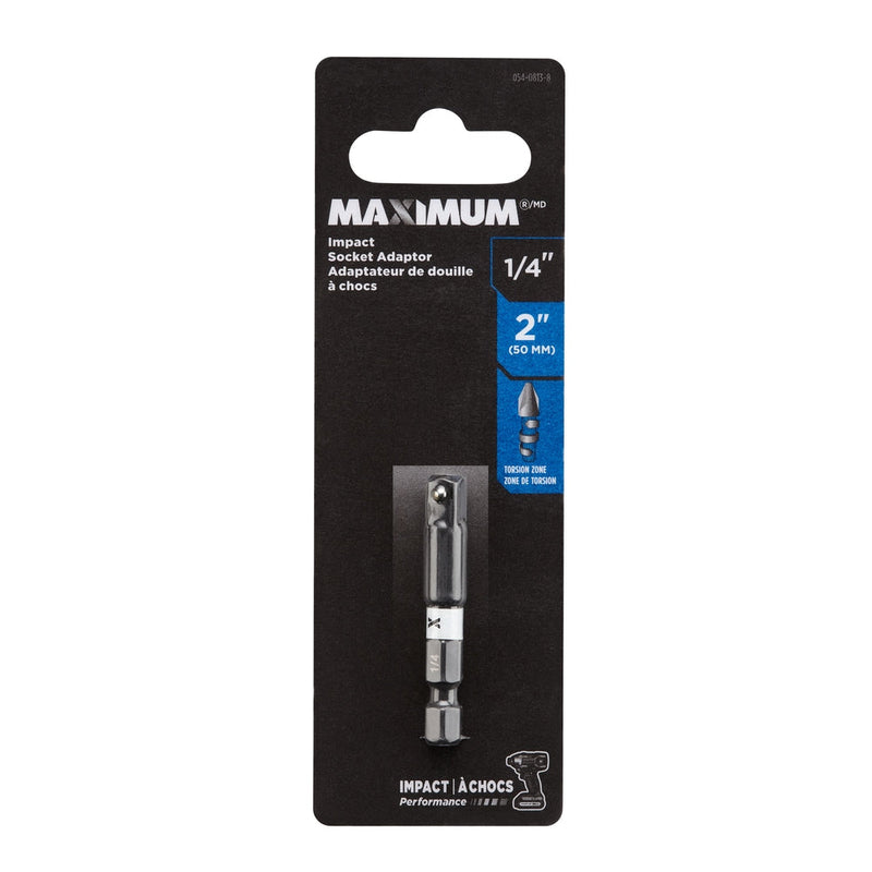 MAXIMUM 2-in Socket Adaptor, 1/4-in H6
