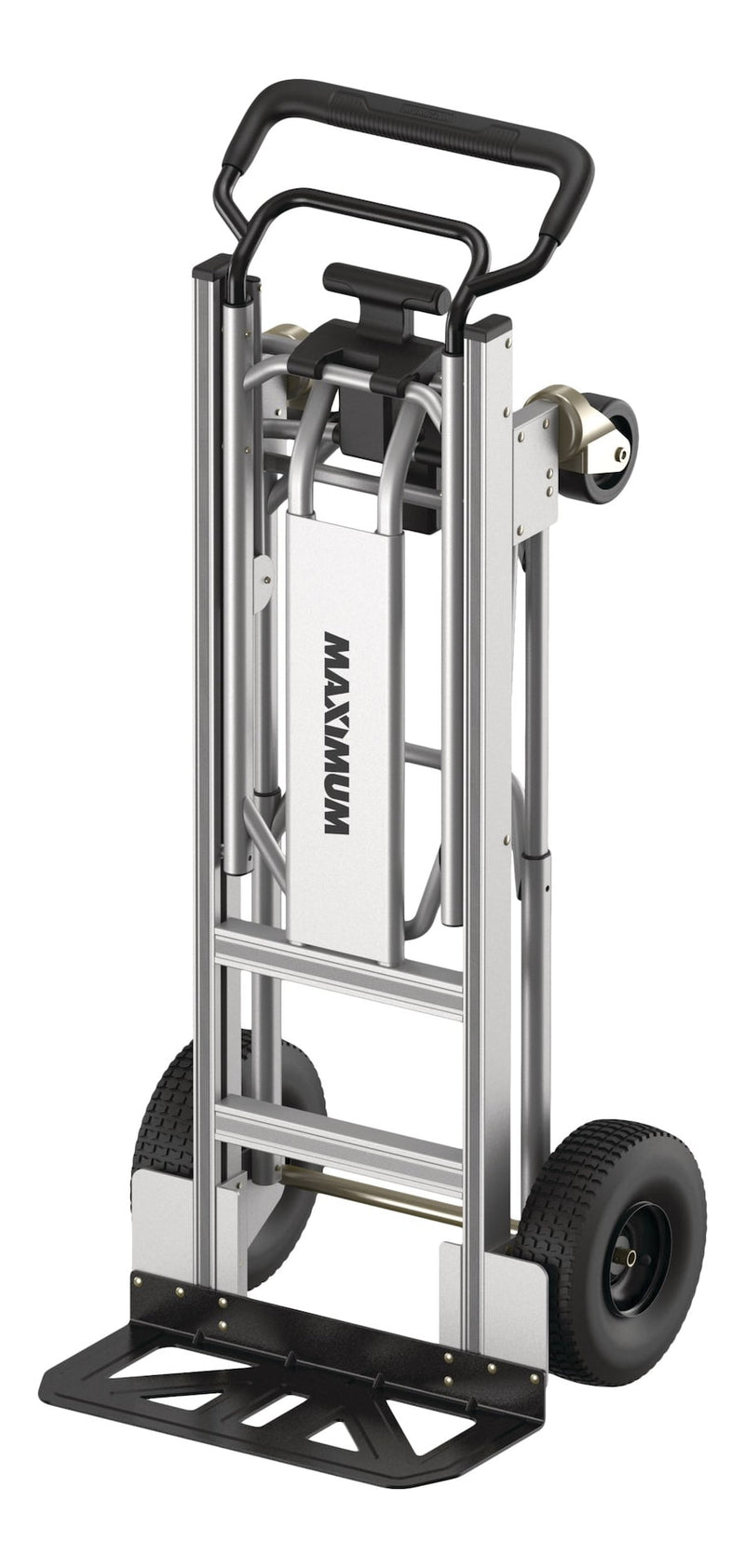 MAXIMUM 3-in-1 Hybrid Aluminum Hand Truck & Cart, 800 lb & 1000 lb Load Capacity, No Assembly Required N5