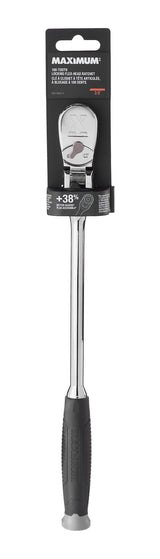 MAXIMUM 3/8" Drive Comfort Grip Locking Flex Head Ratchet