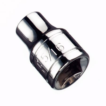 MAXIMUM 3/8-in Drive Assorted Sizes Regular Socket, 6-Point, Nickel-Chrome Plating J3