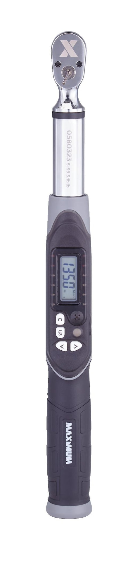 MAXIMUM 3/8-in Drive Digital Torque Wrench, 5-99.5 ft-lbs Z8