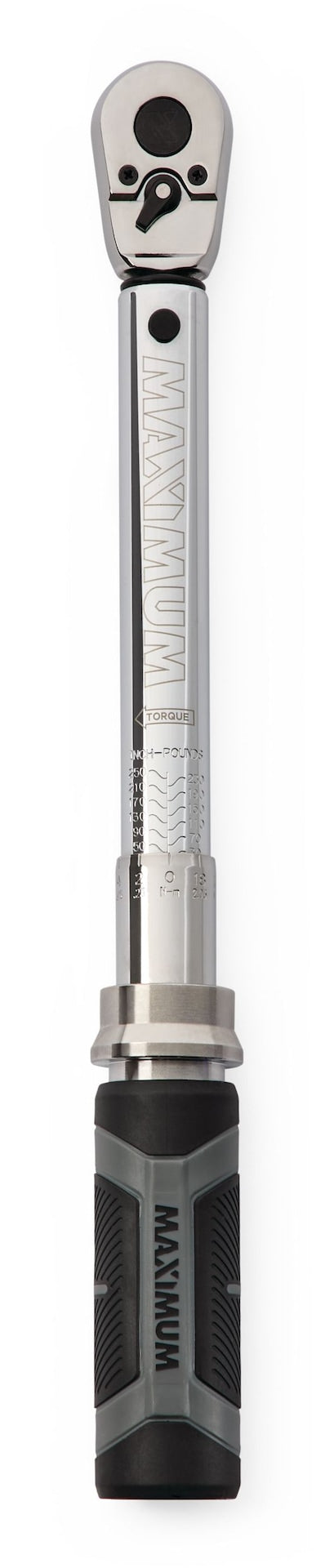 MAXIMUM 3/8-in Drive Torque Wrench, 50-250 in-lbs X9