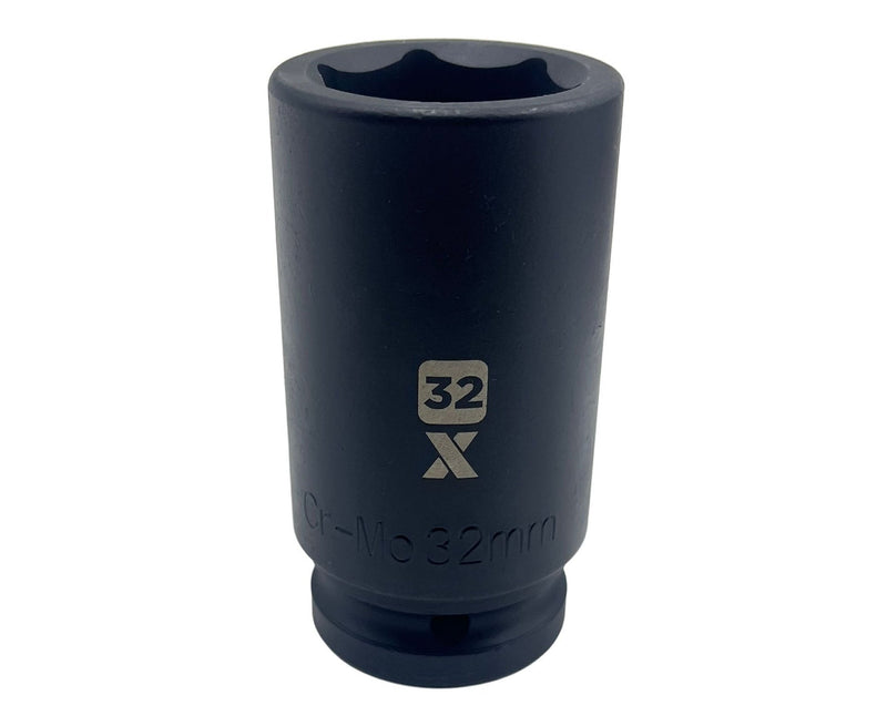 MAXIMUM 8 Piece 3/4" Deep Impact Socket Metric X8