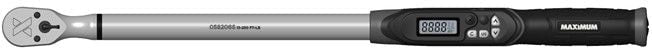 MAXIMUM Digital Angle Torque Wrench, 1/2-in X6