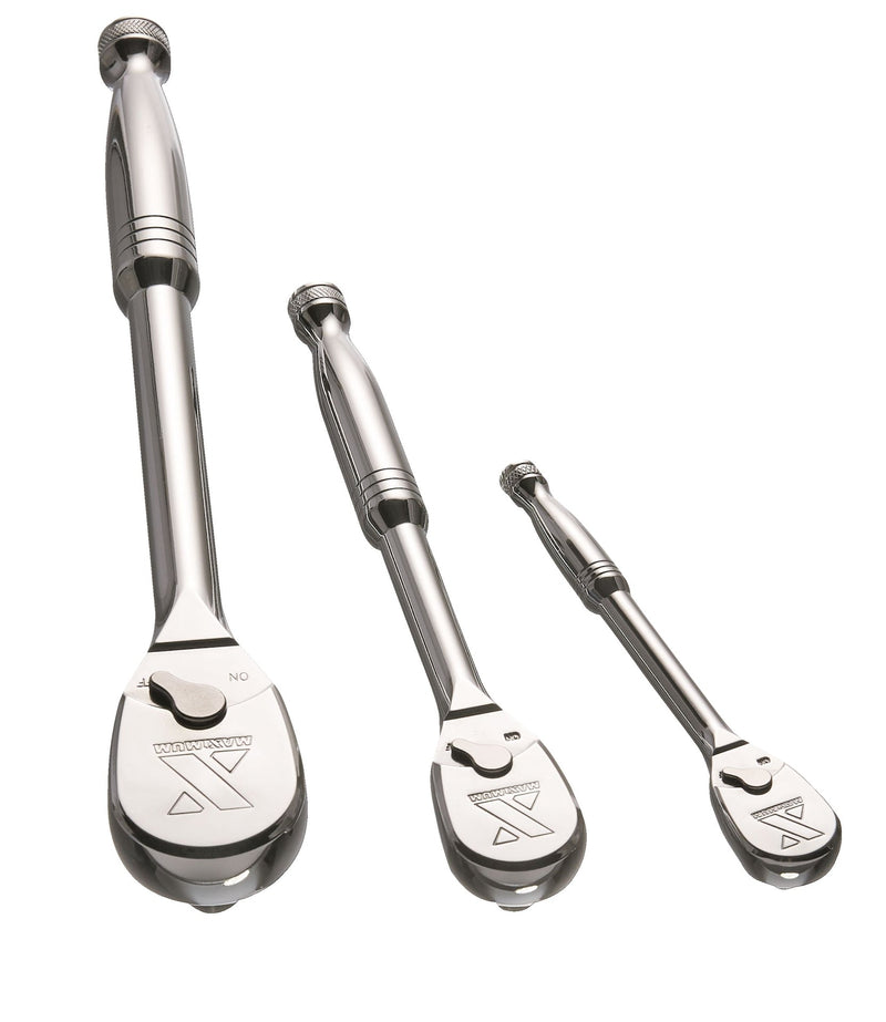 MAXIMUM Ratchet Set, 90-Tooth, 3-pc D3