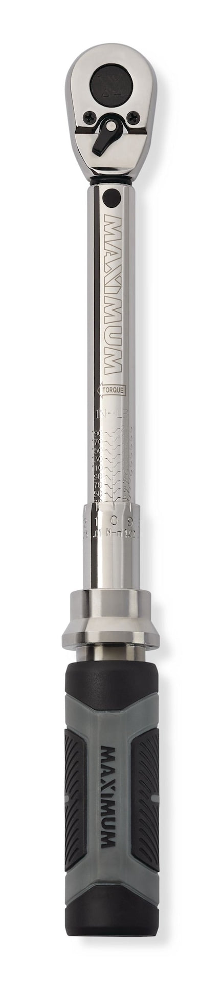 MAXIMUM Torque Wrench, 1/4-in Drive, 40-200 in-lb Z2