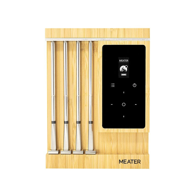 MEATER Pro XL Block 4-Probe Wi-Fi Smart Meat Thermometer, Dishwasher/Oven Safe W7