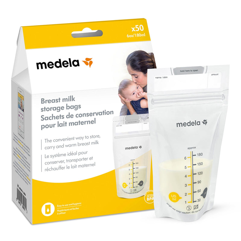medela Breast Milk Storage Bags, 50-ct E4