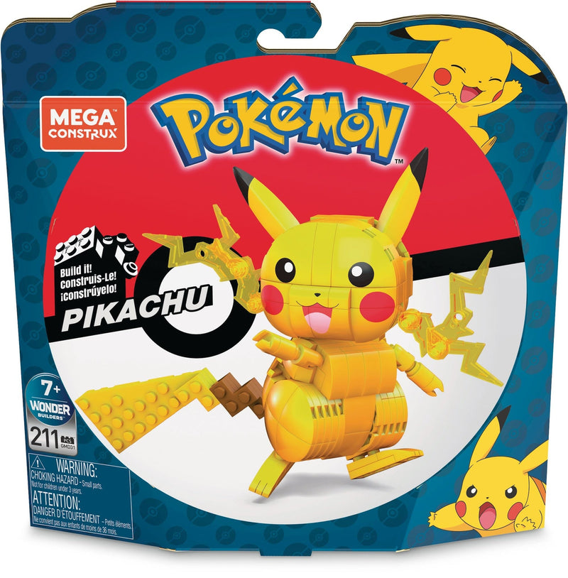Mega Pokémon Build & Show Pikachu Toy Building Set, 205-pc P0