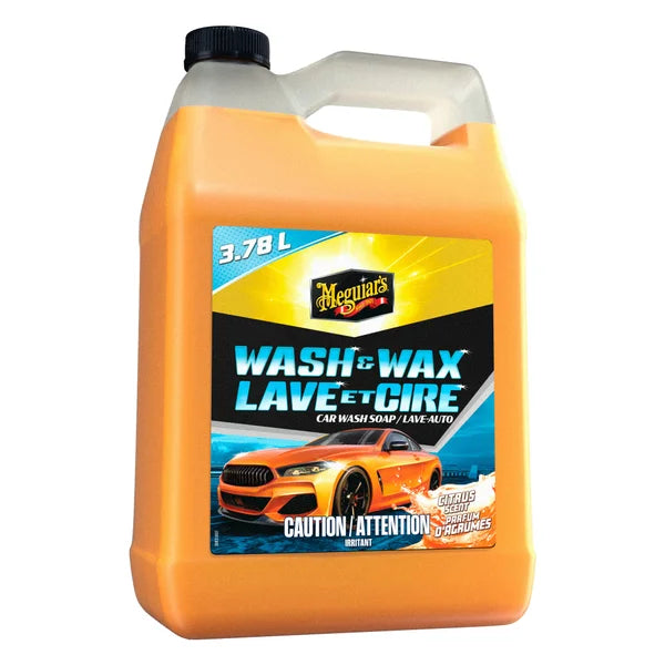 Meguiar's Wash and Wax Citrus Scent 3.78L H8