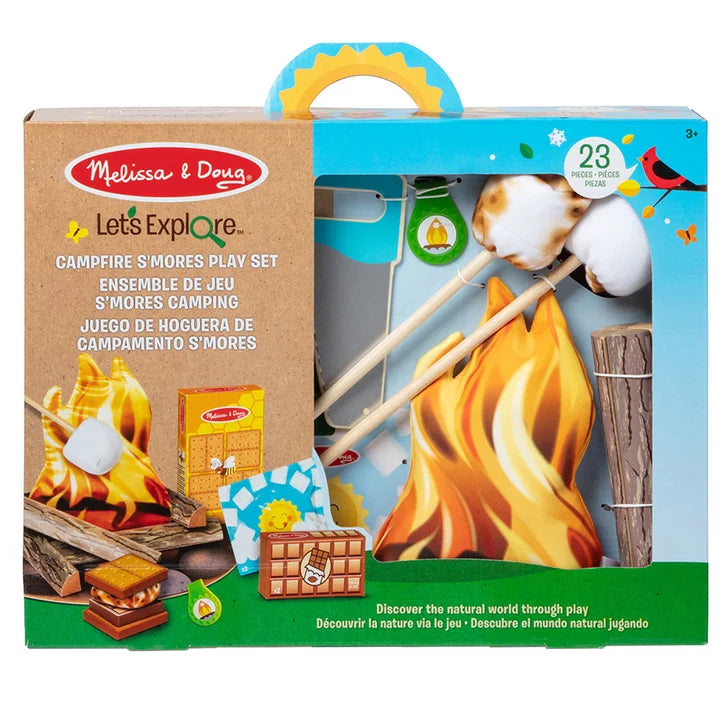 Melissa & Doug Let's Explore Campfire S'mores Play Set G0