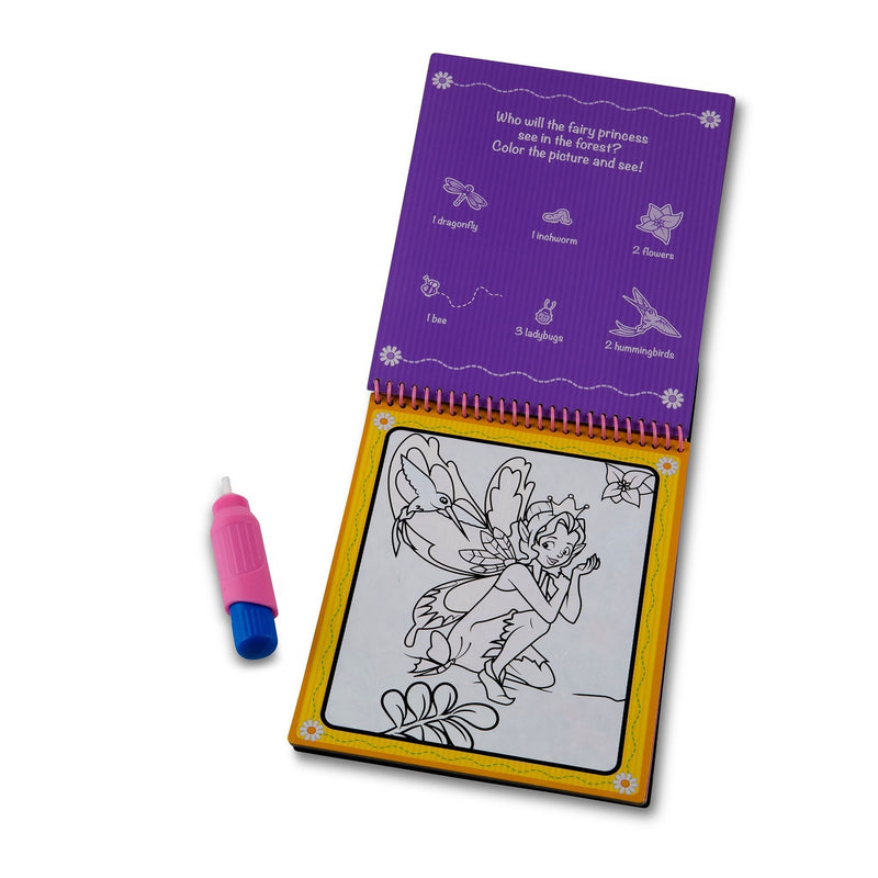 Melissa & Doug On the Go Water Wow! Reusable Water-Reveal Activity Pad - Fairy Tale G6