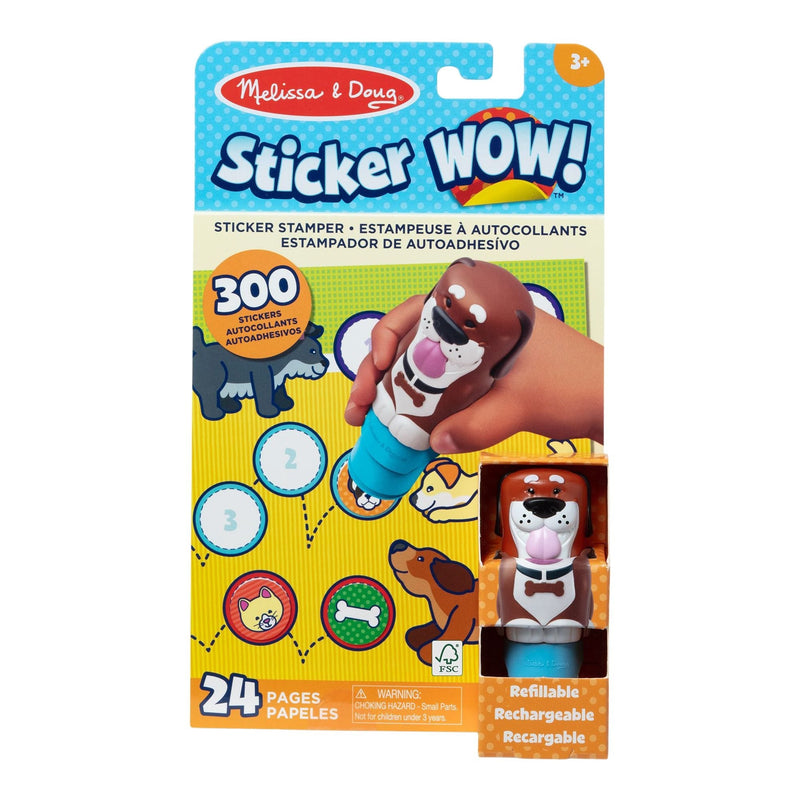 Melissa & Doug Sticker WOW! 24-Page Activity Pad, Ages 3+ C9