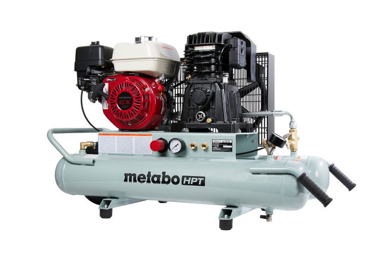 Metabo HPT 8-Gallon Gas Wheelbarrow Air Compressor R7