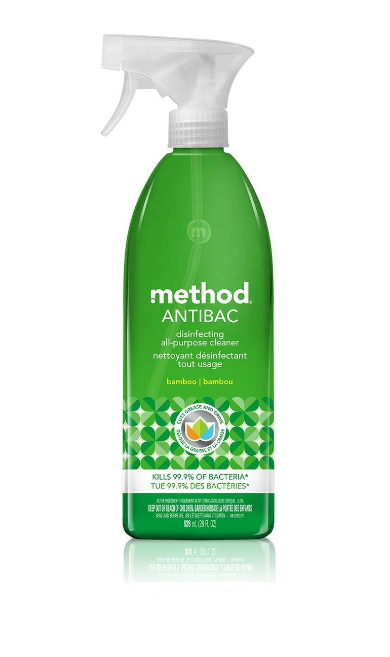 method Antibacterial Disinfecting All-purpose Cleaner, Bamboo, 828-mL Q3