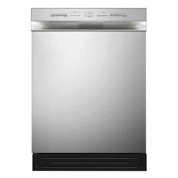 Midea 24 in. Built-in Dishwasher with Hybrid Stainless Steel Tub H6