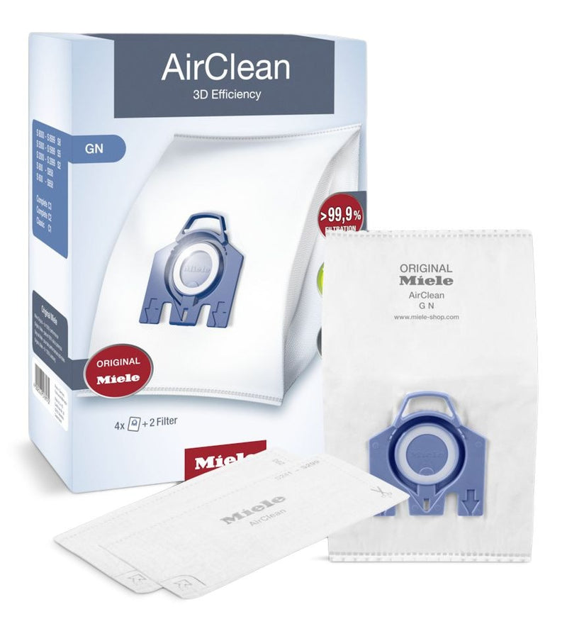 Miele AirClean 3D GN Dust Bags, 4-pk R2
