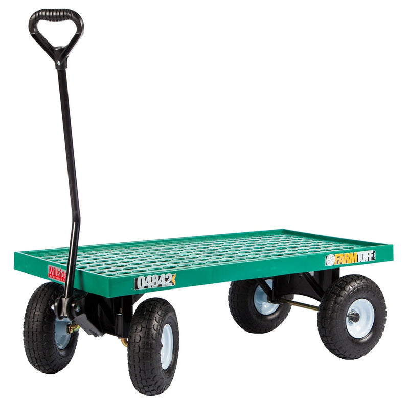Millside Poly Deck Garden Wagon, 20-in x 40-in C1