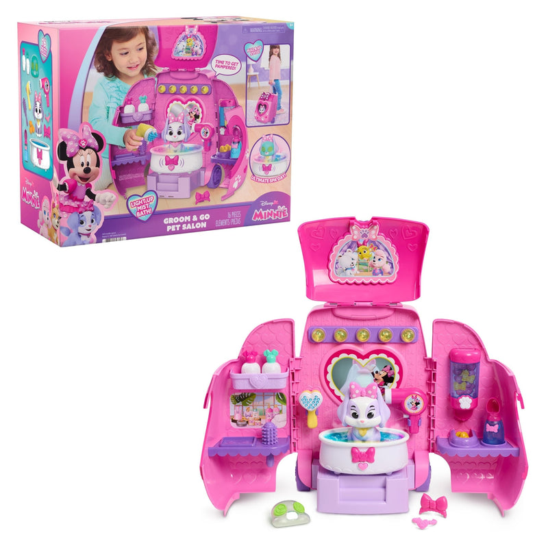 Minnie Pet Grooming Mobile Center, Pink S0