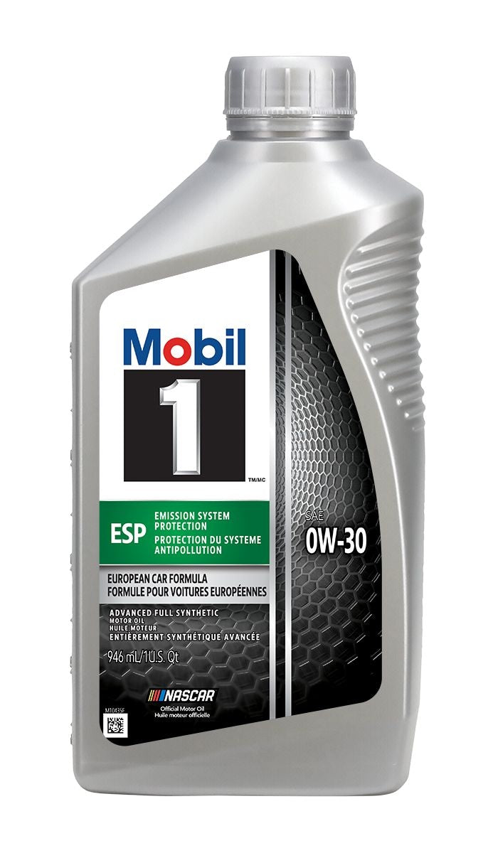 Mobil 1 ESP Emission System Protection 0W30 Synthetic Engine/Motor Oil, 1-L S1