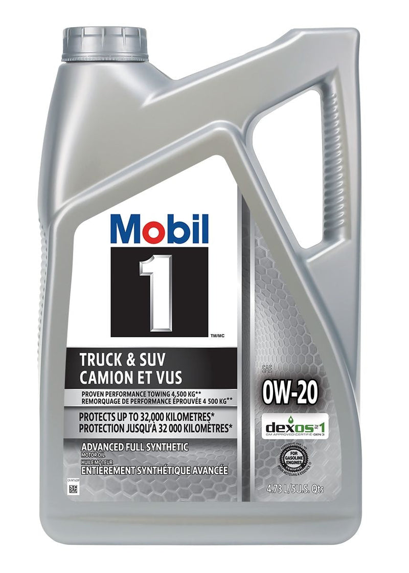 Mobil 1 Truck & SUV 0W20 Synthetic Engine/Motor Oil, 4.73-L Y4