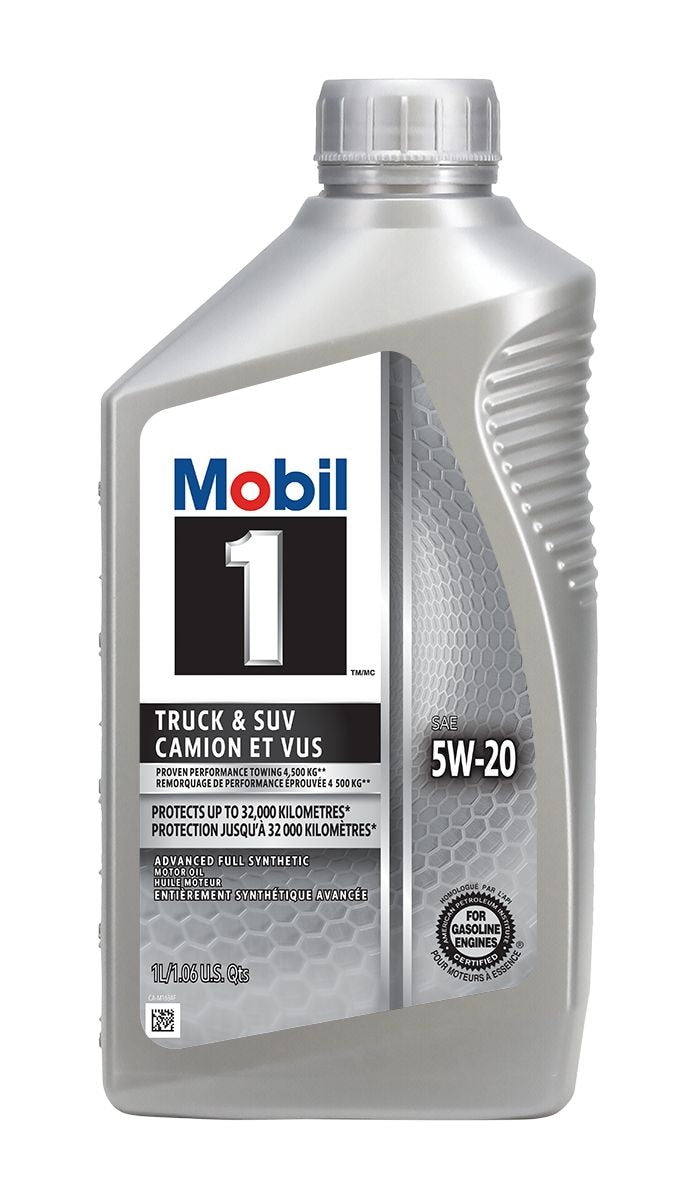 Mobil 1 Truck & SUV 5W20 Synthetic Engine/Motor Oil, T1